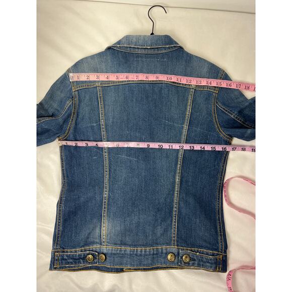 R13 Women's Denim Jean Jacket Street Designer Luxury Casual - Picture 13 of 14